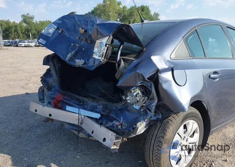 2013 Chevrolet Cruze Ls Auto from USA, damaged, VIN 1G1PA5SH2D7137989